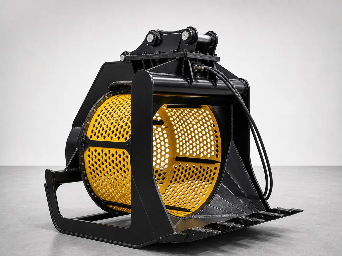Rotating Screening Buckets